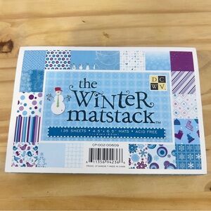 the Winter matstack 4.5"x6.5"